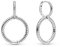 Pandora Moments Charm Creolen in Sterlin-Silber aus der Pandora Moments Collection
