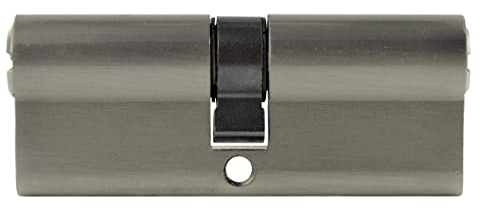Löwen Schließanlage gleichschließend nach wunsch kombinierbar, selbst zusammenstellen (Profilzylinder 40/40 mm N+G), Silber Metallic
