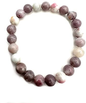 Bracelet Artisanal TOURMALINE ROSE Pierre Naturelle (17/18 CM)