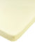 Meyco Baby Uni Spannbettlaken für die Laufgittermatratze (Bettlaken mit weicher Jersey-Qualität, aus 100% Baumwolle, perfekte Passform durch Rundum-Gummizug, Maße: 75 x 95cm), Soft Yellow