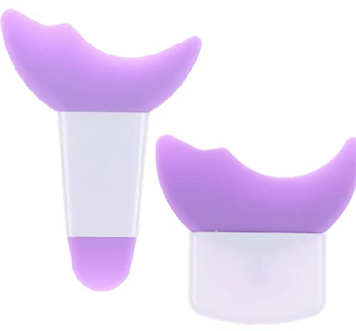 Mascara Shield,Silikon Wimpernlifting Pads,Eyelash Shield,Multifunktionale Augen-Make-Up-Hilfe,Multifunktionale Lidschatten-Pad,Eyelash Shield Applicator Guard Tool,für Make-Up-Neuling (2 Stücke)