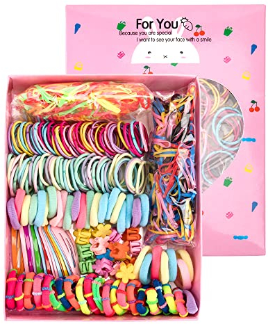 Klein Kinder Haargummi Elastische, Baby Mini Haarband Haarschmuck, Mehrfarbig Mädchen Haarband Gummibänder Pferdeschwanz Dünn Zopfgummis 780 Stück