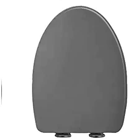 SONOSS Toilet Seats, Toilet Seat,Soft Close and Quick Release Toilet Seat, Easy Assembly Cleaning, Premium Toilet Lid (Color : Gray)