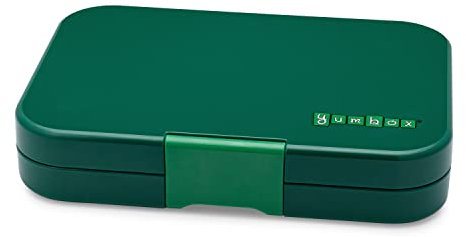 yumbox Tapas 4 Compartment Bento Box (Jurassic Green (Shark Tray))