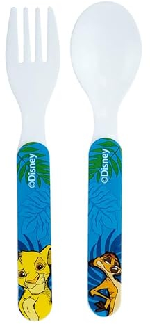 DISNEY ROI LION - Ensemble couverts pp (fourchette, cuillère)