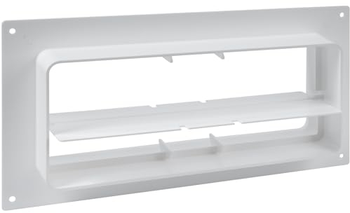 220x90mm Wandanschluss mit Ventil für Rechteckig Kanalë - Integrierter Rückflussverhinderer - Lüftungssystem, Heizen, Kühlen