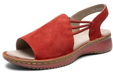 Damen Sandale Hawaii rot Gr. 37