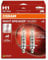 OSRAM NIGHT BREAKER SILVER H1, +100% mehr Helligkeit, Halogen-Scheinwerferlampe, 64150NBS-2HB, 12V Pkw, Hängebox (2 Lampen)