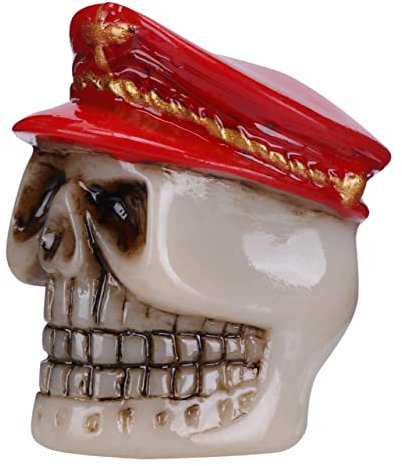 Beatifufu Motorrad Ventilkappen Kreative Geisterkopf Reifenventile Für Motorräder Und Fahrräder Installieren Rot Langlebig Und Stilvoll