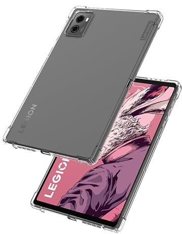 FANYUAN Tablet Case for Lenovo Legion Y700 (2023), Shockproof Thin Silicone Case, TPU Flexible Rubber, Anti-Scratch, Case Cover for Lenovo Legion Y700 (2023).(transparent)