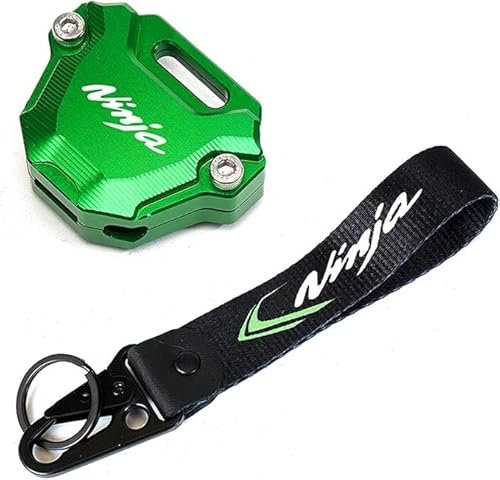 BedEuu Porte-clés de moto pour Kaw-& Asaki Ninja 650 Ninja 400 Ninja 1000SX ZX-10R ZX6R ZX4RR, Vert, taille unique