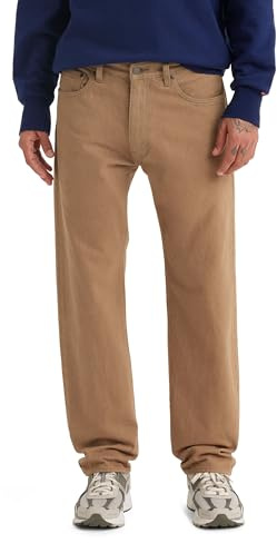 Levi's Hombre Jeans 555 relajados Rectos Ermine Grove Od Khaki 32 30