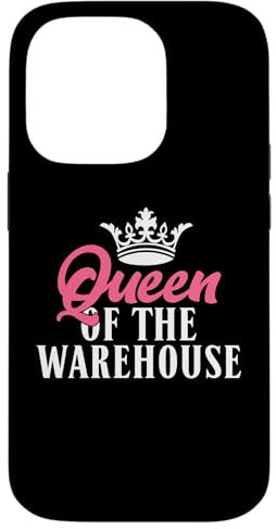 Hülle für iPhone 14 Pro Queen of the Warehouse Gabelstaplerfahrer