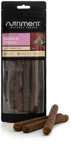 Natural Treats Gourmet Sticks Salmon & Chicken (4pcs) Grain Free Dog Treats