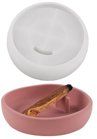 Lodoot Stampo creativo in silicone per candele, vassoio per gesso, texture in silicone, adatto per gli appassionati di decorazioni domestiche