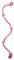 Mammoth Flossy Chews Color 5 Knot Rope Tug – Premium Cotton-Poly Tug Toy for Dogs – Interactive Dog Rope Toy – Tug Dog Chew Toy for Large - X-Large Dogs - Super XL 72”