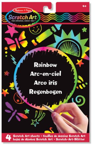 Melissa & Doug Scratch Art Regenbogen