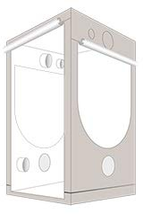 HOMEBOX Grow Box Ambient Q120 - 120 x 120 x 200 cm Indoor Grow Enclosure