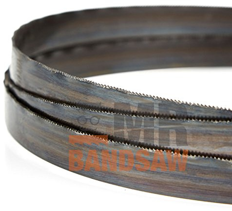 59 1/2 (1511mm) x 3/8 x .014 x 6 Skip Raker Bandsaw Blade