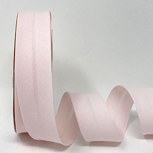 byetsa Pink Azalea 30 mm Polycotton Schrägband auf einer 25 m Rolle