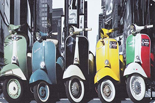 Visario Blechschild Bild Roller Italien 30x20cm 2353 Verschiedene Bilder, Wandbilder und Schilder zur Auswahl.