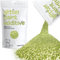 Hemway Glitter Paint Additive - Olive Green | Fine Metallic Flakes for Adding Sparkle to Paints & Wood Varnish | Add to Emulsion, Acrylic & Latex for Indoor Sparkly Walls | 100 g