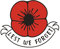 Lest we Forget Poppy Flower, Remembrance Day Sticker, Poppy Flower Decal, car, Window, Fridge, Laptop Sticker (Large - 20x16cm)