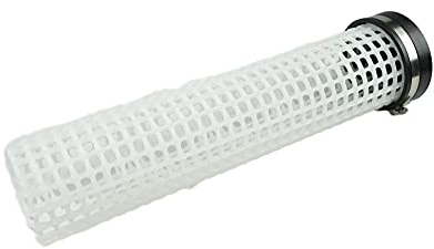 Koi Herdecke Set Filtersiebrohr L= 50 cm - Ø110 mm mit Endkappe,weiß auch Ansaugkorb für Pumpen verwendbar
