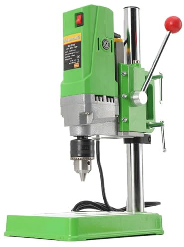 DOMINTY Bench Drill Stand 710W Mini Electric Bench Drilling Machine Drill Chuck 1-13mm for Hand Drill