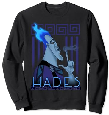 Disney Hercules Hades Geometric Portrait Sudadera