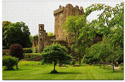 Irland Blarney Castle Kork-Puzzle 1000 Teile Spiel Kunstwerk Reise Souvenir Holz