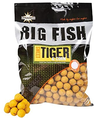 Dynamite Big Fish Sweet Tiger & Corn 15mm 1,8kg Boilies