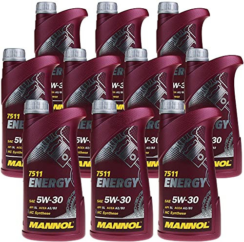 QR-Parts Set 85483875 MN7511-1 10L Original Mannol Energie 5W-30 API SL Öl Motoröl