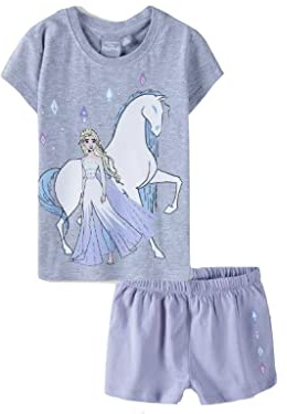 LOLI Frozen Die Eiskönigin Shorty (grau, 8 Jahre, Numeric_128)