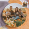 Personalisiert Foto Pastateller Keramik, Speiseteller oder Frühstücksteller runder Essteller aus hochwertigem Porzellan 20.6cm - Geschenke für Mama, Oma
