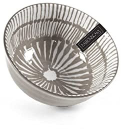 Gicos Ciotola insalatiera in porcellana colore tortora dimensione 12 * 5 * 6 CM TCK-832536