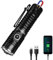 Wurkkos TS22 XHP70.2 LED Taschenlampe Extrem Hell, 4500 Lumen USB C Aufladbar Taschenlampe mit Magnet Multifunktions Arbeitsleuchte, IPX8 Wasserdichte Taschenlampen für Camping, Outdoor, Notfälle