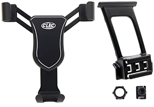 HIGH FLYING für Q3 8U 2011-2018 Handyhalterung Handyhalter Auto Lüftung KFZ Halterung (Schwarz)