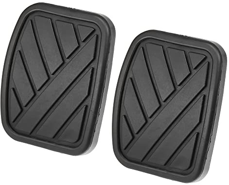 X AUTOHAUX Anti-Slip Clutch Brake Pedal Cover for Suzuki SX4 Black | Pack of 2, Car Pedal Cover