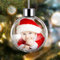 iDIY Personalised Photo Christmas Bauble - Personalised Picture Xmas Bauble, Custom Christmas Ornaments, Personalised Photo Gifts, Christmas Tree Decorations, Double-sided Printing