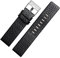 SIBEG Leder-Uhrenarmbänder DZ1657 DZ1405 DZ120 Herren-Armbanduhrenarmbänder 26 mm 28 mm 30 mm 22 mm 24 mm passend für Diesel (Farbe: Braun-Silber-Schnalle, Größe: 24 mm)