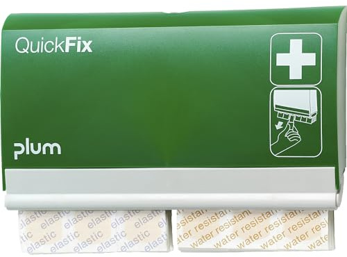 kaiserkraft | Pflasterspender QuickFix | mit 45 wasserfesten und 45 elastischen Pflastern | grün