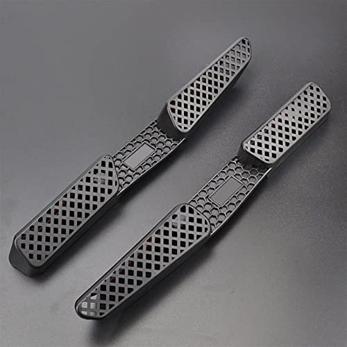 AQABA Calentador de suelo for asiento de coche, conducto de aire acondicionado, cubierta de ventilación, rejilla de salida, embellecedor protector for Seat Leon MK2 2005-2012, 2 uds. Rejilla del condu