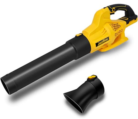 Jaxgiin Souffleur de feuilles sans fil pour batterie Dewalt (outil uniquement)