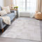 Carpetsale24 In- & Outdoor Teppich Läufer 80x150 cm – Wetterfest & Pflegeleicht – Creme Teppich mit Skandinavischem Design & 3D Hoch-Tief-Effekt – Für Küche, Terrasse, Balkon, Flur & Schlafzimmer