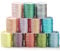 CABODYALS 12 Colors 0.5mm Polyester Thread Set Kumihimo Cords Nylon Beading 6 Ply Chinese Knotting Macrame Wind Chime Strings for Jewelry Making Sewing Stitching Diy Bracelet Necklace Supply