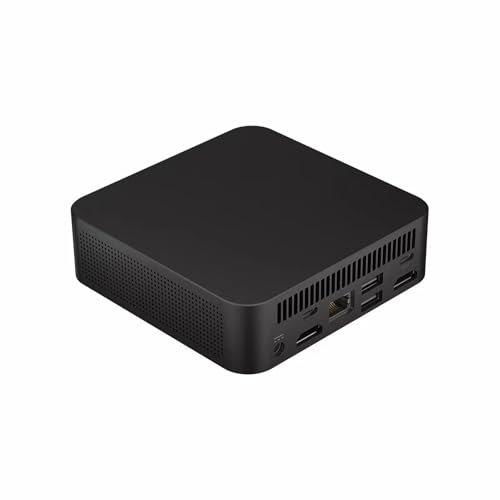FakestarPC 4K Mini PC Gaming 𝐈𝐧𝐭𝐞𝐥 i7 1185G7(4C/8T,Up to 4.8GHz) Win 11 Desktop Computer Office Barebone Pocket PC DDR4 NVMe 2*HDMI 2*Type-C Metal Case WiFi6