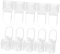 PACKOVE 10pcs Nail Polish Protector Soft Anti-Overflow Nail Guards for Finger Tip Protectors for Manicure and Gel Application