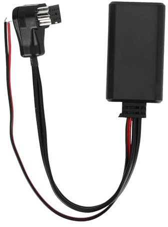 Matybobe WLANE Aux Adapter Car Stereo -Modul für IP -Bus, Schwarzes ABS -Material