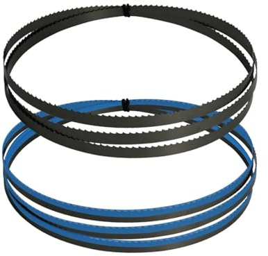 2 pezzi 70-1/2 1790mm Lama for sega a nastro 1790x9.5x0.35mm TPI 6 10 14 for sega a nastro da 10 HBS261 Taglio di legno, metallo, plastica